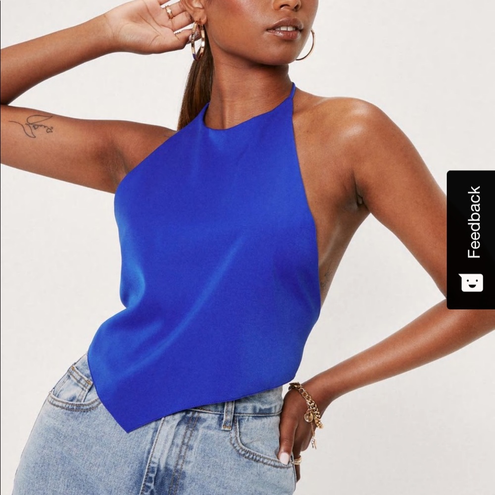 NWT - Nastygal Bandana Top